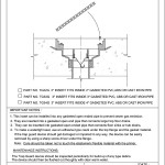 3" Trap Guard to Fit Through a 3" Gasket to Inside Pipe