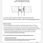 3" Trap Guard to Fit Inside a 4" PVC or C.I. Pipe